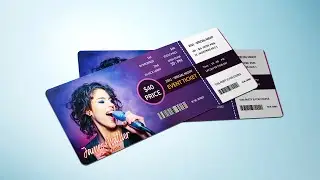 Ticket Design in corelDRAW Tutorial