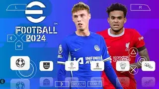 eFOOTBALL PES 2024 PPSSPP NEW LIGA EROPA & BRI LIGA1 INDONESIA REAL FACES KITS 2024 LATEST TRANSFERS
