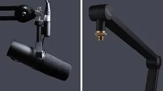 Best Boom Arm Microphone Stand (Rode PSA1, Blue Compass)