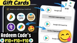 100% FREE Google REDEEM CODE, google play gift card codes, How to get free redeem code for playstore