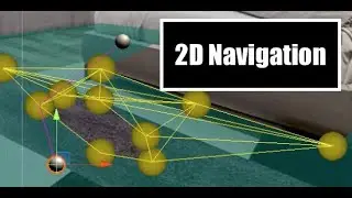 2D navmesh in Unity