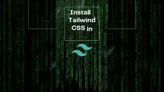 Demo: How to install tailwind css in vs code