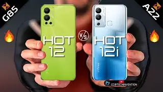 Infinix Hot 12 vs Infinix Hot 12i Camera | Body | AnTuTu | Benchmark | Display | Comparison