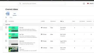 How to Filter Through YouTube Studio Videos - Filter Through Your Uploads