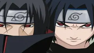 SASUKE VS ITACHI - Sasuke usa chidori e Itachi usa Tsukuyomi e Amaterasu ! Naruto Clássico Dublado