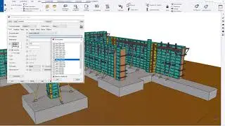 Formwork tools readily at hand - Tekla Structures 2020