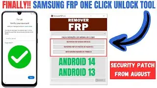 Finally🔥All Samsung FRP Bypass Tool 2024 Android 14/13/12 Latest Security, Best FRP Tool For Samsung