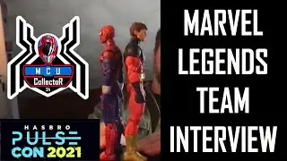 MARVEL LEGENDS TEAM INTERVIEW by MCUcollector24 First Look at VULCAN Hasbro PulseCon 2021