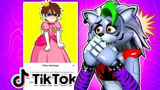 FUNNY FNAF TikTok's with Roxanne Wolf and Gregory