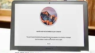 How To Fix MacOS Could Not Be Installed!