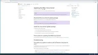 c008   Linux Kernel update package WSL 2
