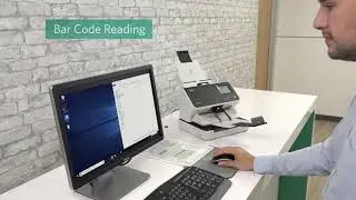 Image Split Digital Stamping and Barcode Reading