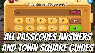 All Vault's Passcodes Answers and Town Square Center Full Guide