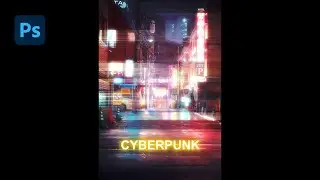 Cara Bikin Effect Foto ala Cyberpunk di Photoshop - Photoshop Tutorial Indonesia