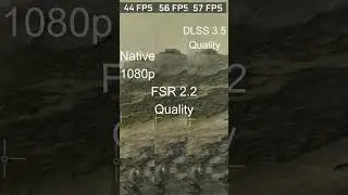 Starfield Native vs FSR 2.2 vs DLSS 3.5