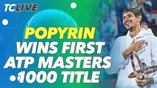 Alexei Popyrin Wins Canada Masters 1000 Title | TC Live