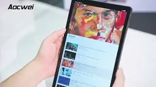 www.reviewtablet.net - 2023 Newest AOCWEI 11-inch Tablet with Case, Android 13, 16GB RAM 256GB ROM