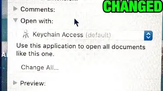 How To Change the Default Program To Open a File Mac | Set Default App For Opening Files MacOS