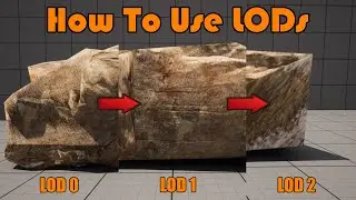 How To Create And Use LODs In Unreal Engine 4/5 To Make Your Games Run Smoother