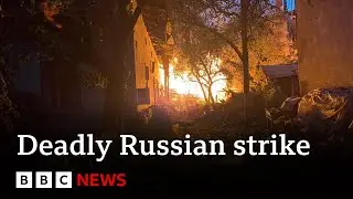 Russian strike on Lviv in Ukraine kills seven | BBC News