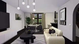 Modern Townhouse • The Sims 4 • No CC | Speed Build