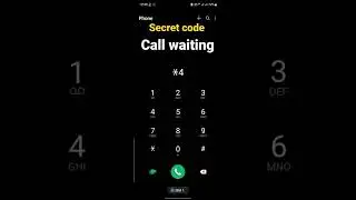 secret code || call waiting secret code 2022