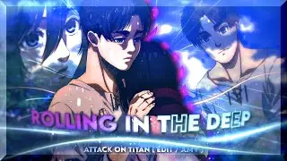 ROLLING IN THE DEEP - EREN & MIKASA [ EDIT / AMV ] 4K