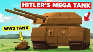 Hitler's 1,000 Ton German War Machine (Most Insane Mega Tank Ever Invented)