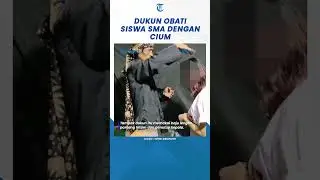 Viral Dukun Obati Siswa SMA Dilempari Kembang Lalu Dicium