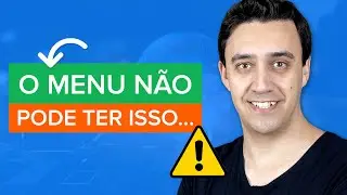 Como Criar e ORGANIZAR o MENU do Site no WordPress (WP e Elementor)