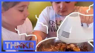 Delicious Moist Banana Bread Recipe! Cooking with Kids! | Kids Teaching Kids