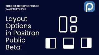 Positron IDE Layout Options (Public Beta)