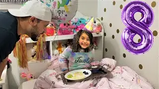 Happy Birthday mourning for Sally's 8th Birthday
