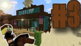 Minecraft Tutorial Как построить ДОМ ШЕРИФА ( Город в Стиле Дикого запада ) # 3