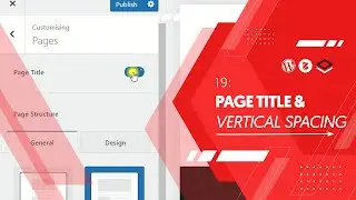 19: Remove page title in Blocksy and adjust the vertical spacing 🔹 WordPress Starter Course 2023