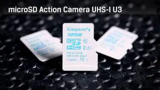 Карта памяти Kingston для GoPro, дронов и экшн камер  UHS I U3 microSD