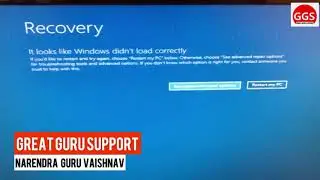 Recovery it looks like Windows didn’t load correctly Solutions || Windows didn’t load correctly Fix