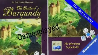 The Castles of Burgundy The Dice Game Gamesplained - Parts 1 & 2 (Gamesplayed)