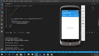 Visual Studio Code (Flutter - Dart) TabBar