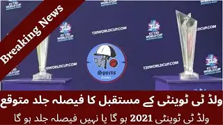 Decision on whether to held the T20 World Cup will be made soon