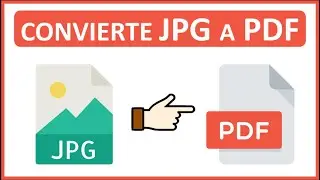 How to CONVERT a JPG Image to PDF WITHOUT PROGRAMS 2024 💥 Convert JPG to PDF