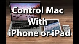 Control Mac With iPhone  Remote Mac Desktop and Screen Share Mac To iPhone - Remote Mac Access!