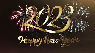 2023 happy new year animation hd