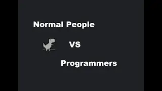 Normal People vs Programmer😎  