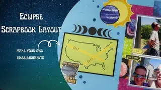 Eclipse Scrapbook Layout [Pixels & PaperCrafts]