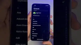 Remove Duplicate Contacts on iPhone #iphonetricks #iphonetricks #iphonehacks