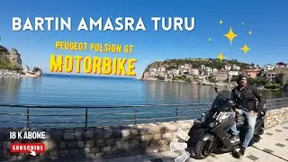 Peugeot Pulsion'la Amasra Motosiklet Rotası: Dünyanın En Güzel Yolu
