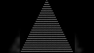 Python code to print Pyramid Pattern || 