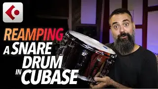 How to REAMP a SNARE DRUM in CUBASE