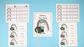 St  Patricks Day Rainbow Place Value